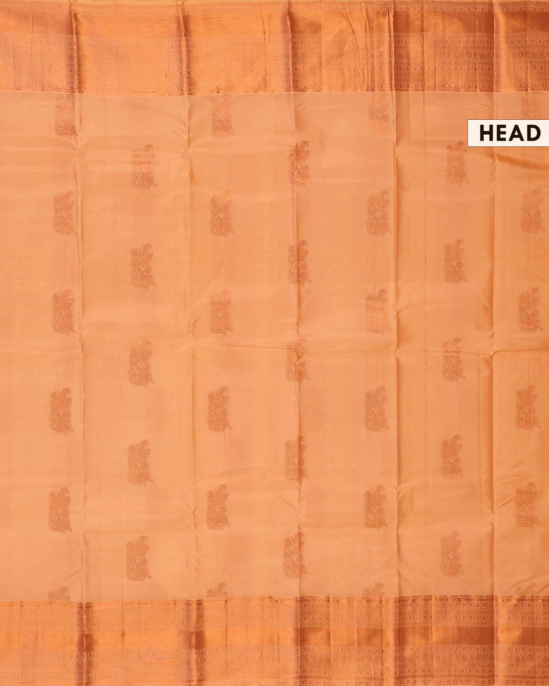 Niranjana Silk Saree with Intricate Zari Work and Traditional Motifs - Sandal