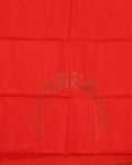 Elegant Niranjana Silk Saree with Rich Floral and Paisley Zari Work - Red-Blouse
