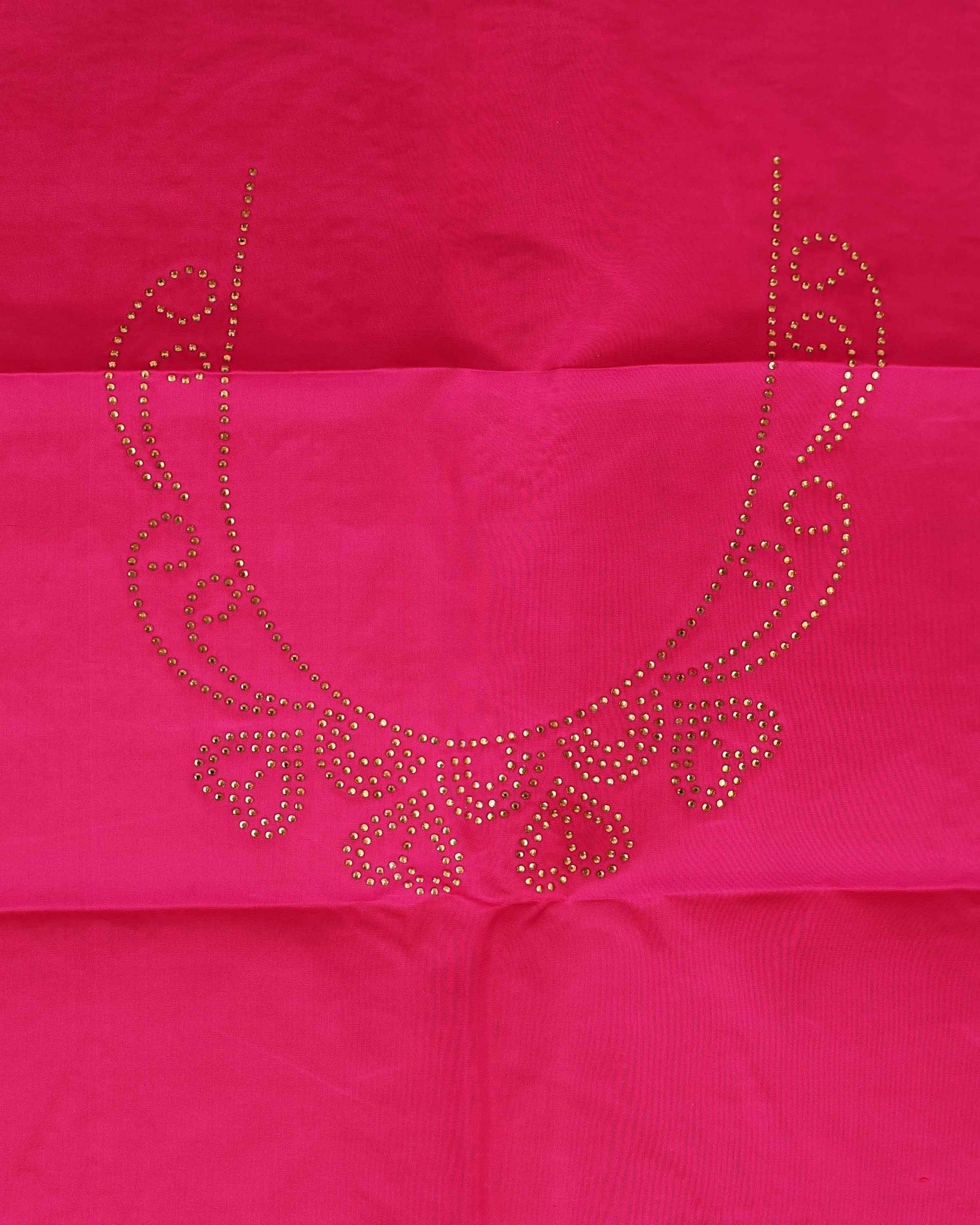Exquisite Niranjana Silk Saree with Zari Brocade and Elaborate Border - Pink-Blouse