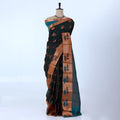 Dark Green Elampillai Silk Cotton Sarees for Women | Festive & Family Events Collection | Jeyachandran - Full View