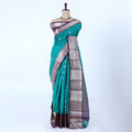 Green Elampillai Silk Cotton Sarees for Women | Festive & Family Events Collection | Jeyachandran - Full View