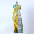 Light Green Elampillai Silk Cotton Sarees for Women | Festive & Family Events Collection | Jeyachandran - Full View