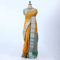 Light Yellow Elampillai Silk Cotton Sarees for Women | Festive & Family Events Collection | Jeyachandran - Full View