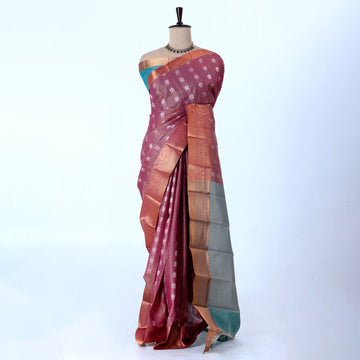 Purple Elampillai Silk Cotton Sarees for Women | Festive & Family Events Collection | Jeyachandran - Full View