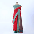 Red Elampillai Silk Cotton Sarees for Women | Festive & Family Events Collection | Jeyachandran - Full View