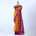 Yellow Elampillai Silk Cotton Sarees for Women | Festive & Family Events Collection | Jeyachandran - Full View