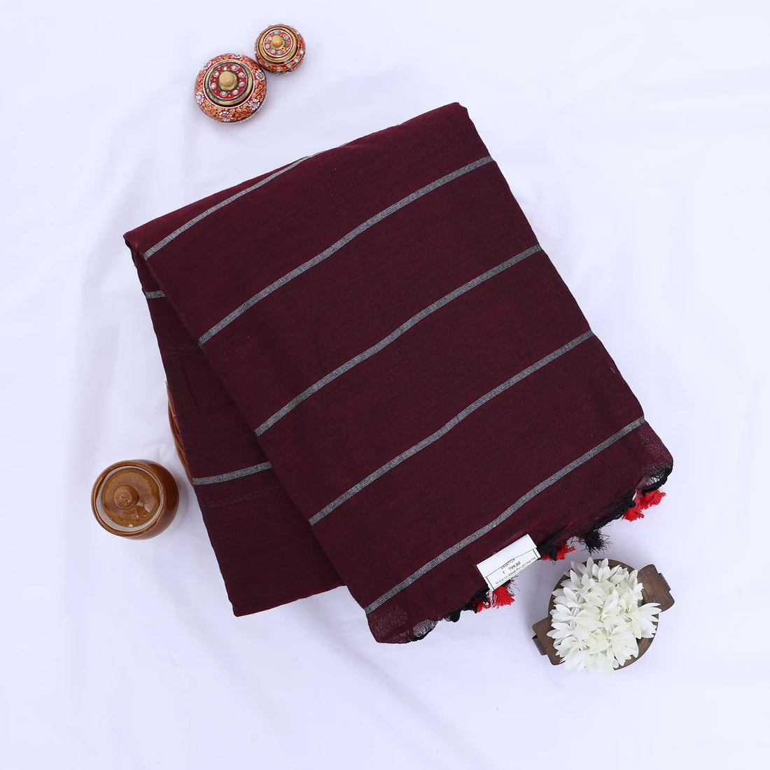 Khadi Cotton Sarees for Women | Summer Wear & Daily Wear Collection | Jeyachandran - Full View