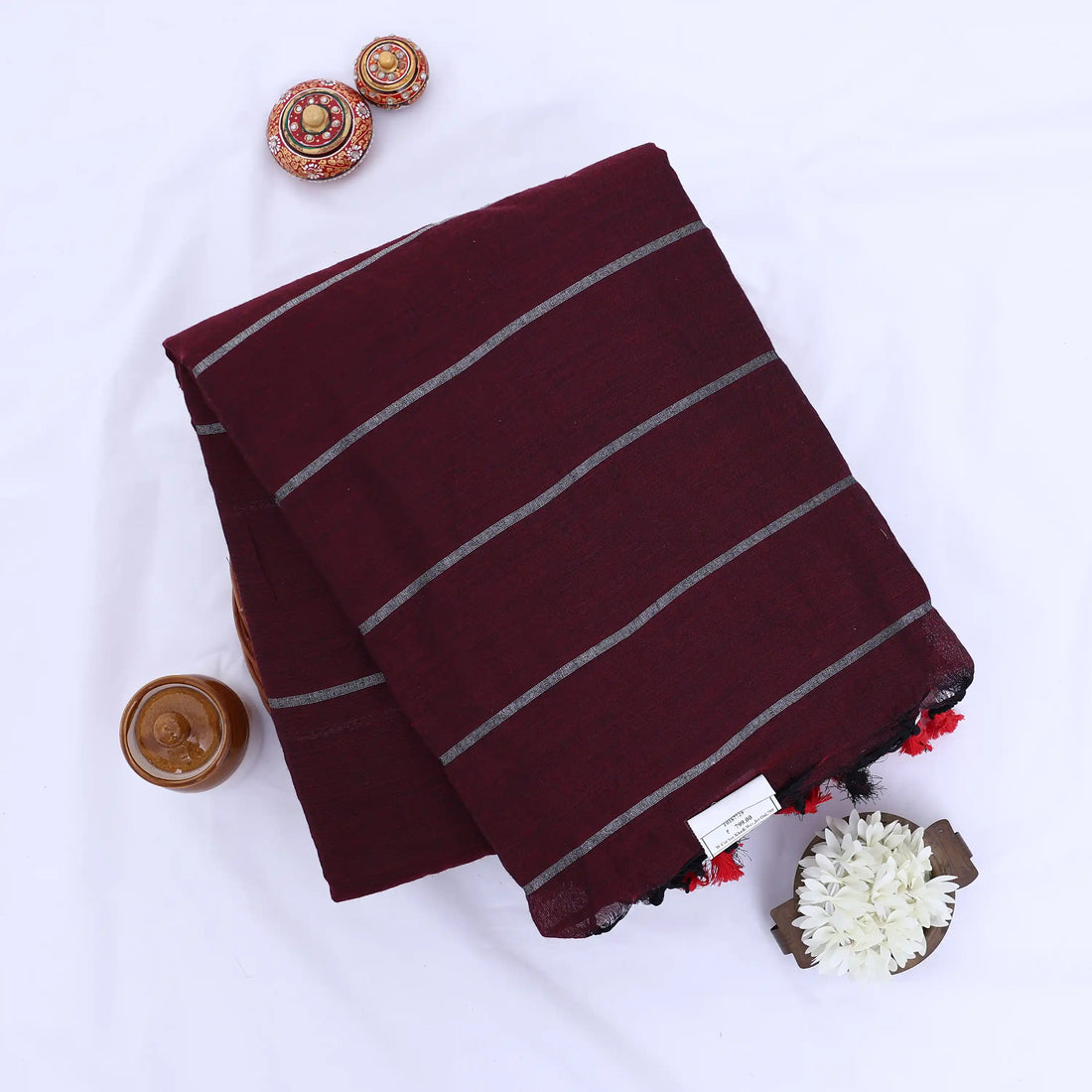 Khadi Cotton Sarees for Women | Summer Wear & Daily Wear Collection | Jeyachandran - Full View
