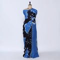 Blue Sungudi Cotton Saree for Women | Office Casual Collection | Jeyachandran - Full View