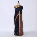 Navy Blue Sungudi Cotton Saree for Women | Office Casual Collection | Jeyachandran - Full View