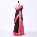 Navy Blue Sungudi Cotton Saree for Women | Office Casual Collection | Jeyachandran - Full View