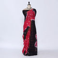 Pink Sungudi Cotton Saree for Women | Office Casual Collection | Jeyachandran - Full View