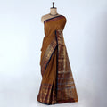 Brown Venkatagiri Cotton Sarees for Women | Daily Office Wear & Casual Collection | Jeyachandran - Full View