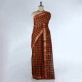 Brown Venkatagiri Cotton Saree for Women | Daily Office Wear & Casual Collection | Jeyachandran - Full View