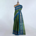 Green Venkatagiri Cotton Sarees for Women | Daily Office Wear & Casual Collection | Jeyachandran - Full View