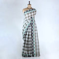 Grey Venkatagiri Cotton Saree for Women | Daily Office Wear & Casual Collection | Jeyachandran  - Full View