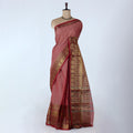 Red Venkatagiri Cotton Saree for Women | Daily Office Wear & Casual Collection | Jeyachandran - Full View
