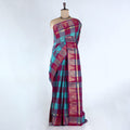 Teal Venkatagiri Cotton Saree for Women | Daily Office Wear & Casual Collection | Jeyachandran - Full View