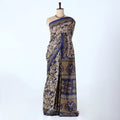 Blue Voile Cotton Sarees for Women | Daily Wear & Summer Events Collection | Jeyachandran - Full View