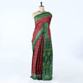 Maroon Voile Cotton Sarees for Women | Daily Wear & Summer Events Collection | Jeyachandran - Full View