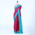 Pink Voile Cotton Sarees for Women | Daily Wear & Summer Events Collection | Jeyachandran - Full View