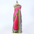 Pink Voile Cotton Sarees for Women | Daily Wear & Summer Events Collection | Jeyachandran - Full View