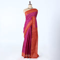 Purple Voile Cotton Sarees for Women | Daily Wear & Summer Events Collection | Jeyachandran - Full View