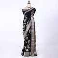 Black Dola Silk Sarees for Women | Office Wear Casual Outings & Special Occasions | Jeyachandran - Full View