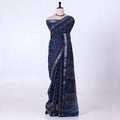Blue Dola Silk Sarees for Women | Office Wear Casual Outings & Special Occasions | Jeyachandran - Full View