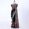 Green Dola Silk Sarees for Women | Office Wear Casual Outings & Special Occasions | Jeyachandran - Full View