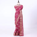 Pink Dola Silk Sarees for Women | Office Wear Casual Outings & Special Occasions | Jeyachandran - Full View