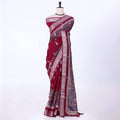 Purple Dola Silk Sarees for Women | Office Wear Casual Outings & Special Occasions | Jeyachandran - Full View