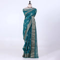 Green Dola Silk Sarees for Women | Office Wear Casual Outings & Special Occasions | Jeyachandran - Full View