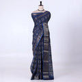 Navy Dola Silk Sarees for Women | Office Wear Casual Outings & Special Occasions | Jeyachandran - Full View