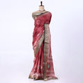 Pink Dola Silk Sarees for Women | Office Wear Casual Outings & Special Occasions | Jeyachandran - Full View