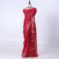 Pink Dola Silk Sarees for Women | Office Wear Casual Outings & Special Occasions | Jeyachandran - Full View