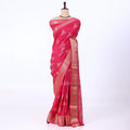 Pink Dola Silk Sarees for Women | Office Wear Casual Outings & Special Occasions | Jeyachandran - Full View