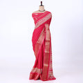 Pink Dola Silk Sarees for Women | Office Wear Casual Outings & Special Occasions | Jeyachandran - Full View