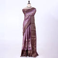 Purple Dola Silk Sarees for Women | Office Wear Casual Outings & Special Occasions | Jeyachandran - Full View