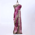 Purple Dola Silk Sarees for Women | Office Wear Casual Outings & Special Occasions | Jeyachandran - Full View