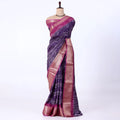 Purple Dola Silk Sarees for Women | Office Wear Casual Outings & Special Occasions | Jeyachandran - Full View