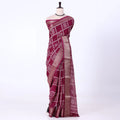 Purple Dola Silk Sarees for Women | Office Wear Casual Outings & Special Occasions | Jeyachandran - Full View