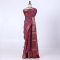 Purple Dola Silk Sarees for Women | Office Wear Casual Outings & Special Occasions | Jeyachandran - Full View