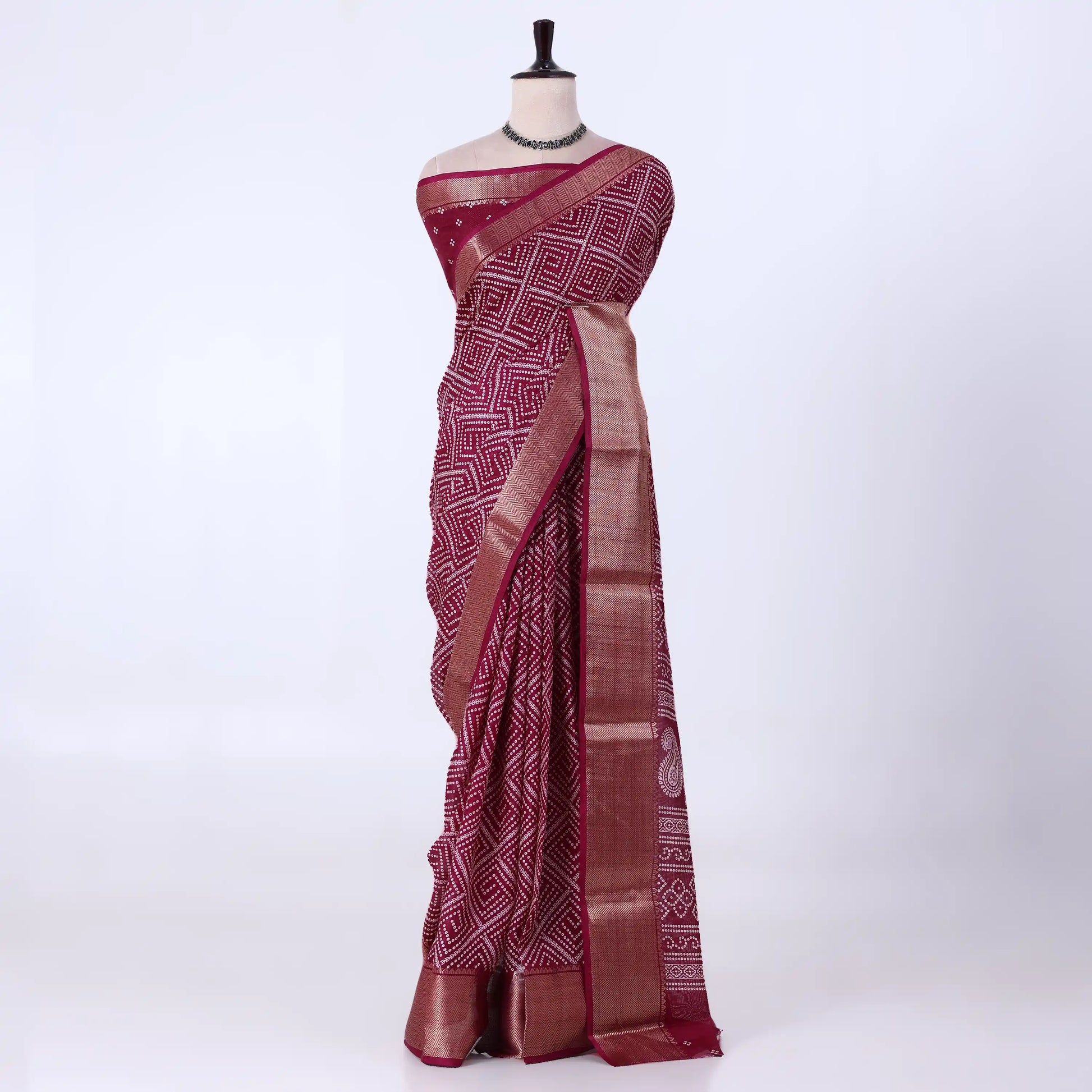 Purple Dola Silk Sarees for Women | Office Wear Casual Outings & Special Occasions | Jeyachandran - Full View