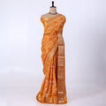 Yellow Dola Silk Sarees for Women | Office Wear Casual Outings & Special Occasions | Jeyachandran - Full View