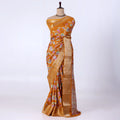Yellow Dola Silk Sarees for Women | Office Wear Casual Outings & Special Occasions | Jeyachandran - Full View