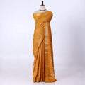 Yellow Dola Silk Sarees for Women | Office Wear Casual Outings & Special Occasions | Jeyachandran - Full View
