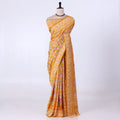 Yellow Dola Silk Sarees for Women | Office Wear Casual Outings & Special Occasions | Jeyachandran - Full View