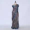 Blue Art Silk Saree for Women | Family Events & Festive Occasion | Jeyachandran - Full View