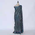 Teal Art Silk Saree for Women | Family Events & Festive Occasion | Jeyachandran - Full View
